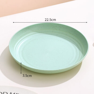 O1CN01qaKRDM22yA1QbeNRv_!!6000000007188-0-cib 23cm Dinner Plate-Nordic Green