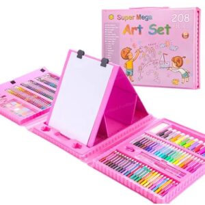 71wVUncjbTL._SX522_ 208 pieces Colour Set with Multiple Coloring Kit- pink