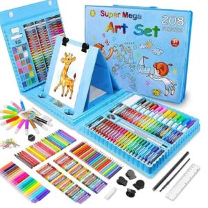 81Jhqvu5bpL._SX522_ 208 pieces Colour Set with Multiple Coloring Kit- blue