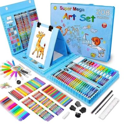81Jhqvu5bpL._SX522_ 208 pieces Colour Set with Multiple Coloring Kit- blue