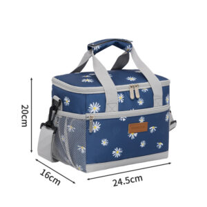 Insulated Tote Bag-Daisy