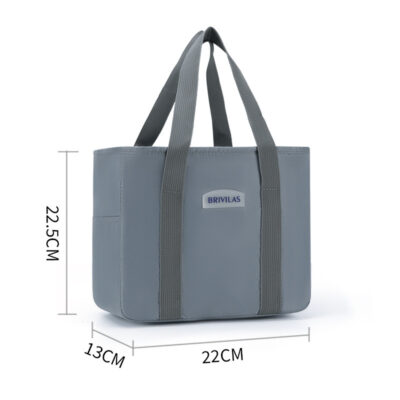 Insulated Lunch Bag-Gray
