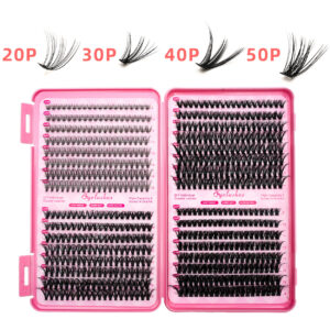 Cluster Lashes-32-row eyelash booklet