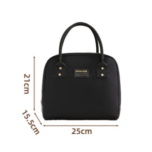 Portable Lunchbox Bag-Black