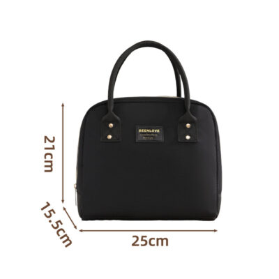 Portable Lunchbox Bag-Black