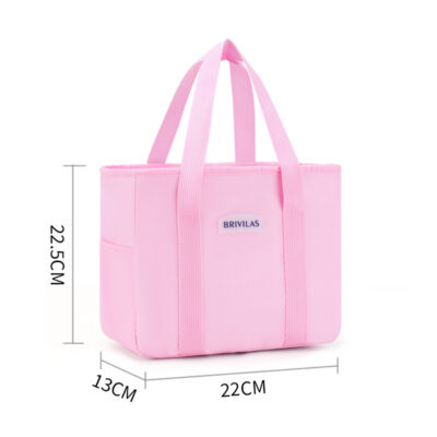 Insulated Lunch Bag-Pink