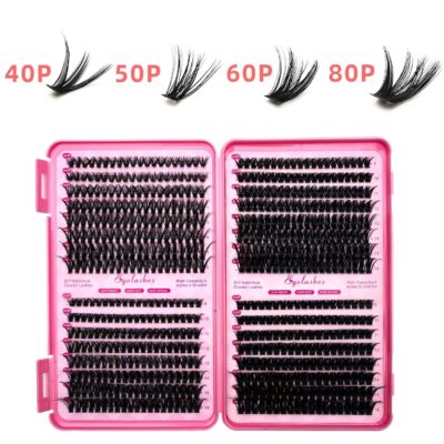 Cluster Lashes-32-row eyelash book