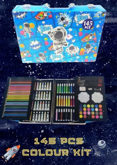 SKU-0646_0-1736682760786 145 PCS Colour Suitcase Box Set for Kids