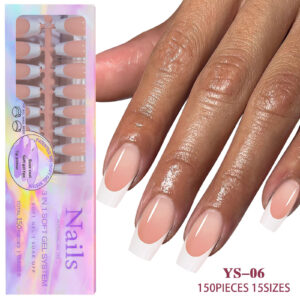O1CN017eMsB51qrUt8QQsSG_!!6000000005549-0-cib Press On Nails-150pcs French Manicure 06