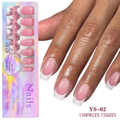 Press On Nails-150pcs French Manicure 02