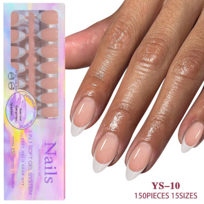 O1CN01xIu2vy1XvBNCaJkEb_!!6000000002985-0-cib Press On Nails-150pcs French Manicure 10